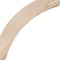 Ekena Millwork 3 1/2"W x 12"D x 12"H Thorton Smooth Knee Brace, Douglas Fir BRC04X12X12THR00SDF - alternate 2